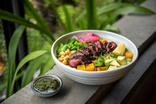 Load image into Gallery viewer, COFFEE-RUBBED STEAK &amp; QUINOA BOWL
