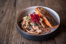 Load image into Gallery viewer, CREAMY MENTAIKO UDON WITH GRILLED SALMON
