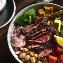 Load image into Gallery viewer, COFFEE-RUBBED STEAK &amp; QUINOA BOWL
